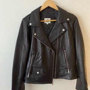 Ugg leather moto Jacket nwot